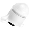 Amosfun Luce Allarme Pesca Automatico per Canna da Pesca LED PC Bianco | Pesca Notturna e Gite, Attacco al Cimino, Sensore Smart Accensione e Spegnimento Automatici