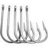 ANNIBBY Big Game Circle Ganci extra forti per tonno, alligatore, squalo, grandi ami da pesca per acqua salata (5/0#-10 pezzi)