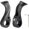 ECVGHD Mountain Bike Deputy Handles Nylon Handle | Manopole regolabili per mountain bike con poggiapolsi in nylon Deputy Handle Extender per mountain bike
