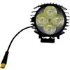Generic Faro for Kukirin G2 PRO/G2 PRO Db/G2 Max/G2 Master Scooter Elettrico Lampada Frontale LED di Sicurezza Notturna Avvertire La Lampada Parte di Ricambio