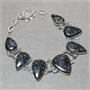 Collana bigiotteria etnica vintage fatta a mano con pietre preziose corallo...
