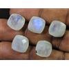 Pietra di luna arcobaleno naturale 12 x 12 mm pietra preziosa briolite...