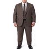 Suitsupply La Spalla Completo Uomo UK52S W41 Marrone Lana 2 Pezzi 2in1