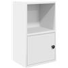 vidaXL Libreria Bianca 31x24x52 cm in Legno Multistrato