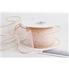 CTLH20 10 Metri/Rotolo 60mm Filo Bordo Nastro di Organza Lamina d'oro Stampato DOT Nastri per la Decorazione di Festa di Nozze Fai da Te Fatti A Mano Artigianato