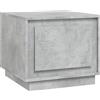 Generico Tavolino da Salotto Grigio Cemento 51x50x44cm Legno Multistrato,Mobili,Tavoli,Tavolini Decorativi,Tavolini da Salotto,Grigio,18.06 kg,819872