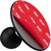 FANAUE Supporto magnetico con testa a sfera da 2,5 cm, compatibile con RAM Mount B, braccio a doppia base, adattatore per testa a sfera da 2,5 cm per bicicletta e moto, base a ventosa montata sul