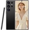 ULUCAN Telefono S25 Ultra Max 5G - 16GB di RAM, 1TB di spazio di archiviazione | Display AMOLED da 7,3 1440x3040 | Fotocamera Pro da 108MP e 72MP | Batteria da 8000mAh | Snapdragon 8Gen3,Black-1TB