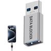 usefulbeauty Blocco dati | Adattatore di protezione anti-hacking USB - Protezione USB Type-C Adattatore per impedire il furto di dati | Ricarica sicura per laptop e dispositivi mobili