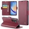 Phernykas Custodia a Libro Portafoglio per Samsung A34, RFID Magnetica | 3 Slot - Per Pendolarismo, Flip Cover Doppia Fibbia Laterale, Pelle PU Anti-Macchia, Supporto, Lavoro, Telefono Libretto