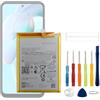 Swark Batteria di ricambio NC50 da 5000 mAh, compatibile con Moto G41 XT2167/Moto G32 XT2235, con strumenti