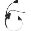 Sunydog H360-2.5VA Cuffie Monofacciali con Riduzione del Rumore Ultraleggere Cuffie Monofoniche per Call Center Ufficio 1 unità