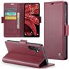 Phernykas Custodia a Libro Portafoglio per Samsung Galaxy A25 5G, RFID | 3 Slot - Per Pendolarismo, Flip Cover Doppia Fibbia Magnetica, Pelle PU Anti-Macchia, Supporto, Lavoro, Telefono Libretto