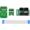 NFHK Mini PCI-E PCI Express & NGFF A+E Key to SATA 3.0 Quattro Porte Cavo Adattatore 6Gbps Scheda di Estensione Disco Rigido per SSD