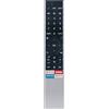 VINABTY ERF6A62 Telecomando vocale sostitutivo compatibile con Hisense TV