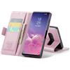 Phernykas Custodia a Libro Portafoglio per Samsung Galaxy S10 4G, RFID | 3 Slot - Per Pendolarismo, Flip Cover Doppia Fibbia Magnetica, Pelle PU Anti-Macchia, Supporto, Lavoro, Telefono Libretto