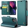Phernykas Custodia a Libro Portafoglio per iPhone 13, RFID Magnetica | 3 Slot - Per Pendolarismo, Flip Cover Doppia Fibbia Laterale, Pelle PU Anti-Macchia, Supporto, Lavoro, Telefono Libretto