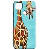 Mixroom - Cover Custodia Back case In TPU Silicone Morbido Per OPPO A15 Fantasia Giraffa Incuriosita M490