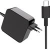 Brekiya Caricatore USB C da 65 W per Nintendo Switch 2, Steam Deck, TV Dock, Asus ROG Ally Zenbook Vivobook, Pixel, tablet, computer portatili
