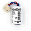 BATSÉCUR - Batteria di allarme BAT36Li Compatibile 1.C126BATT36LI, C126BATT36LI, 510770S, SAFT LS 142,50 + connettore, Tecnoalarm IR200, BAT205-3.6V 1.2Ah Li-SOCl2