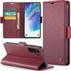 Phernykas Custodia a Libro Portafoglio per Samsung Galaxy S21 FE, RFID | 3 Slot - Per Pendolarismo, Flip Cover Doppia Fibbia Magnetica, Pelle PU Anti-Macchia, Supporto, Lavoro, Telefono Libretto
