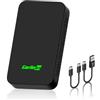 Carlinkit Adattatore auto wireless 5.0 CarPlay e Android per auto cablata