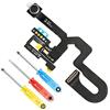 MMOBIEL Fotocamera Frontale Compatibile con iPhone 7 Plus 2016 7 MP - Camera Anteriore di Ricambio - Cavo Flessibile Incluso - Front Camera - Incl. Cacciaviti