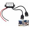 Rqkagf Convertitore da 12 V a 5 V con doppia porta USB 3 A 15 W, modulo di conversione da CA a USB, compatibile con GPS, Dashcam, Audio Auto, MP3/MP4, Telecamere di Sorveglianza, TV LCD, LED, Plug & Play