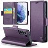 Phernykas Custodia a Libro Portafoglio per Samsung S21, RFID Magnetica | 3 Slot - Per Pendolarismo, Flip Cover Doppia Fibbia Laterale, Pelle PU Anti-Macchia, Supporto, Lavoro, Telefono Libretto