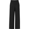 PIECES Pantaloni da Donna a Gamba Larga PCKAMIL, Nero, 48-50 Plus