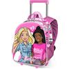 KARACTERMANIA Barbie Brave-Zainetto 3D con Ruote Piccolo, Rosa, 26 x 34 cm, Capacità 12,5 L