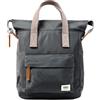 ROKA London Bantry - Zaino piccolo in nylon riciclato, Beluga, Small