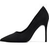 Zhabtuc Scarpe Décolleté Donna Tacco a Spillo 10CM Sexy a Punta Alto Tacco Vestito alla Moda Stiletto