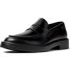 Camper Mocassini nautici in pelle Dean K101045, nero 001, 42 EU