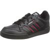 Adidas Sneaker Unisex per Bambini Continental 80 Stripes, Core Black Collegiate Navy Vivid Red, 38 2/3 EU