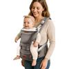SUNVENO Marsupio Ergonomico/trasporto Bambini 3 In 1 - Marsupio Neonato Regolabile E Traspirante, Marsupio Con Seggiolino/marsupio Con Sedile Anca, 0-36 Mesi, 0-20 Kg（Nero）