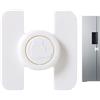 Gvblkq Serrature per frigorifero, chiavistello per porta del frigorifero, in ABS senza fori, adesivo di sicurezza per porte, armadi, cassetti, forno, cucina, casa, bambini, 6,8 x 6,5 x 2 cm