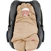 BYBOOM Coprigambe universale per ovetto, coperta invernale per seggiolino, passeggino o passeggino, soffice, calda, accogliente e molto morbida