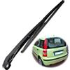 Autopixl Kit set di spazzole tergicristallo posteriore compatibile con Fiat Panda 169 2012 2011 2010 2009 2008 2007 2006 2005 2004 2003