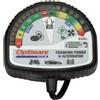 OptiMate TEST TS120 - Analizzatore Avviamento Alternatore 12V - Diagnosi Batteria Sistema Ricarica con Display LED - Connettore SAE Morsetti - AGM GEL STD LiFePO4