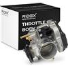 RIDEX 158T0010 Corpo farfallato elettrico elettronico meccanico senza guarnizione Centralina/Software va imparato/aggiornato Compatibilità con VW Golf 4 Hatchback 1J1