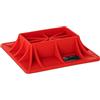 MSW Motor Technics MSW Base per Binda Fuoristrada Supporto per Cric MSW-OSP-2500 (2.500 kg, Plastica, 11,2 mm)