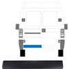 EasyParts Modanatura laterale porta posteriore per Fiat Ducato 1994-2002 / Sinistra