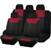 LSYZGRBC Set Completo Coprisedili Auto,per Toyota C-HR CHR Hybrid C-HR EV 2016-2020 2021 2022 2023 2024 Coprisedile Anteriori e Posteriori Copri Sedile Impermeabili Interni Accessori,A