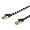 StarTech.com Cavo di rete Ethernet RJ45 CAT6a da 7m - Nero - Cavo in rame - Cavo Network (6ASPAT7MBK)