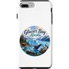 Happy Destiny Custodia per iPhone 7 Plus/8 Plus Glacier Bay Alaska AK Puffins, Orsi gravi whate SEa Otters