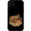 Jimbeels Custodia per iPhone 11 HEDDLE HOOK READY Tessitura pettine rigido