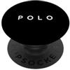 Polo / Polo Players / Polo Coach Modern Polo/giocatore di polo/giocatori di polo, design contemporaneo del carattere PopSockets PopGrip Adesivo