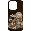 Antique Store Finds Custodia per iPhone 14 Pro Citazione del negozio vintage dell'usato Funny Antique Store