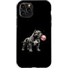 Vintage Pitbull Bubblegum Aesthetic Styl Custodia per iPhone 11 Pro Gomma da masticare rosa Pitbull, simpatica grafica Pitbull Dog Lover, da donna